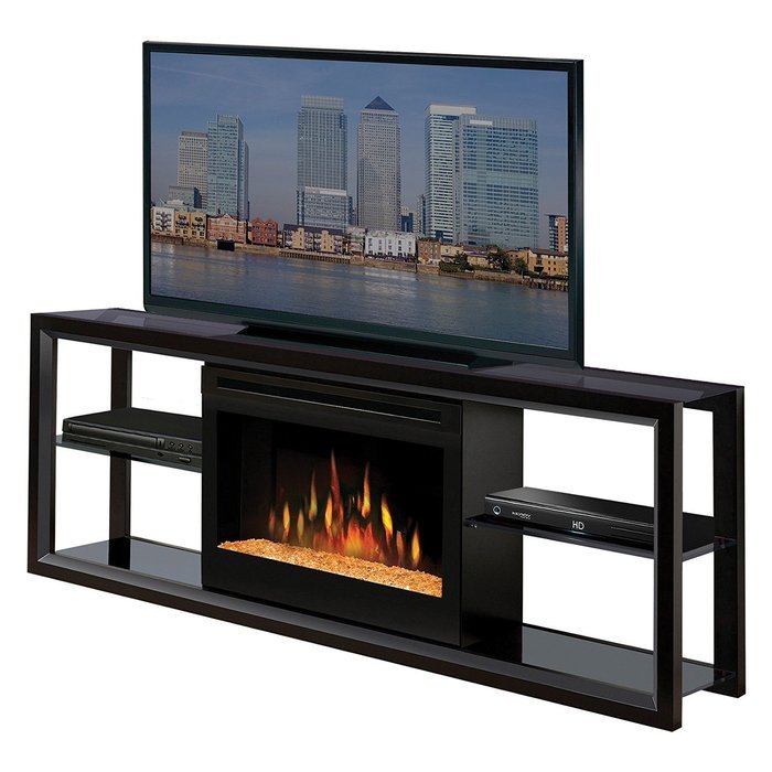 Dimplex Novara Black Entertainment Center Electric Fireplace