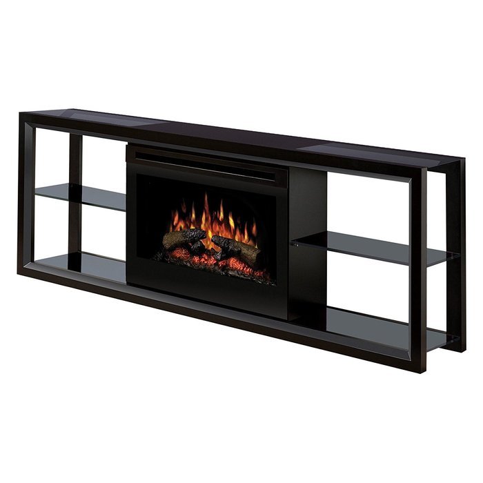 Dimplex Novara Black Entertainment Center Electric Fireplace N2