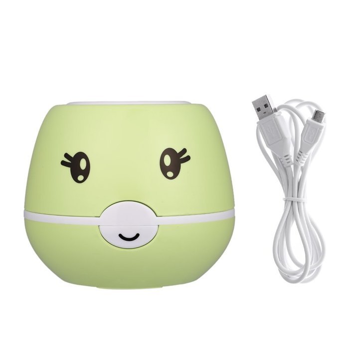Anself USB Cool Mist Humidifier, Whisper-quiet Operation Air Cleaning System for Home Office N12