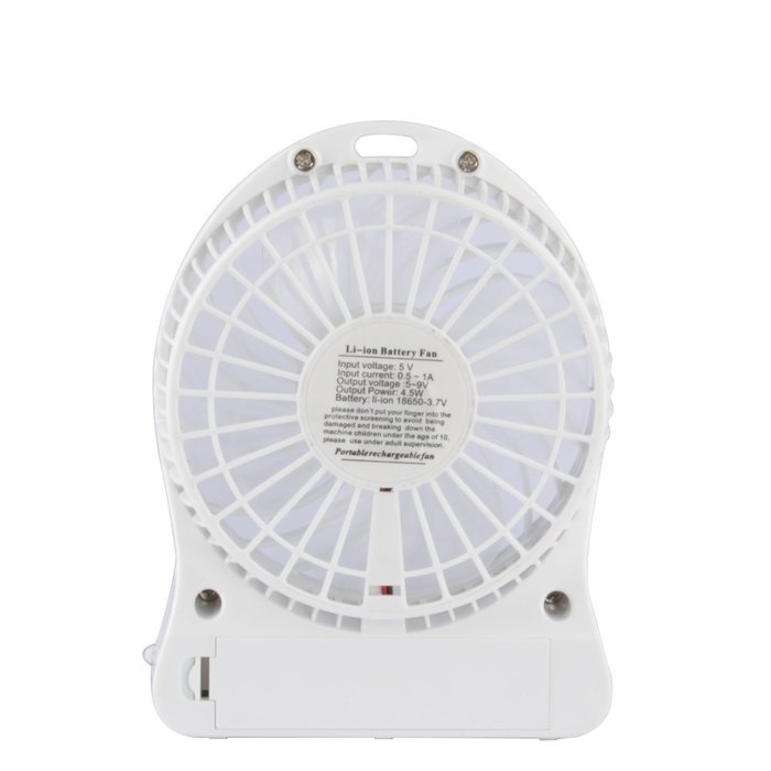 Somnr&nbsp; 4-inch Handheld Portable Mini USB Fan Powered by 18650 Lithium Rechargeable Battery, 4 Vanes, 3 out of... N5