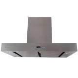 XtremeAir PX04-I42 42" Island Mount Ducted Range Hood with 900 CFM Centrifugal Blower 4 Speed Heat Touch Sensitive... N2