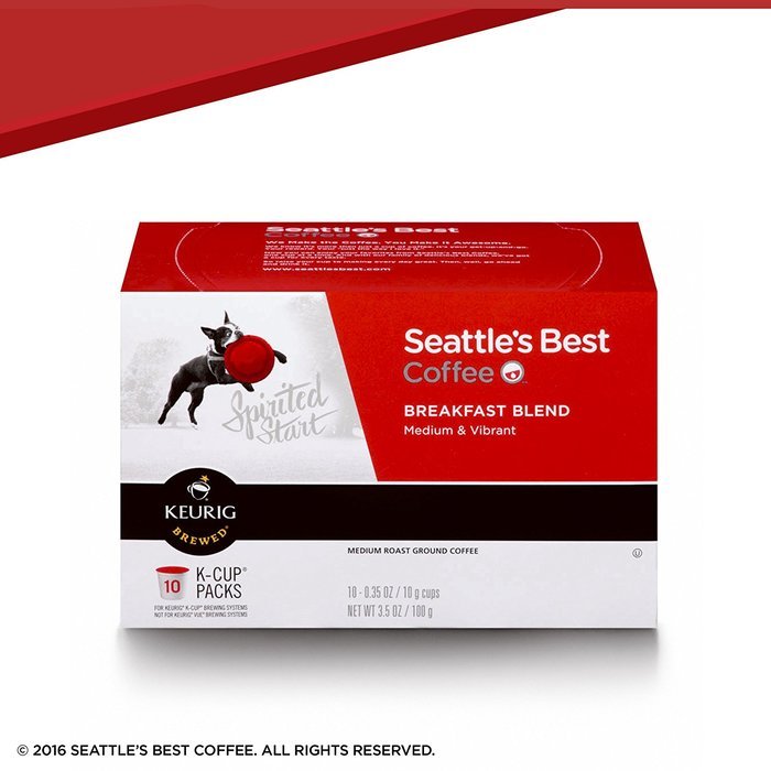 Seattle's Best Coffee Breakfast Blend, K-Cup for Keurig Brewers, 60 Count N3
