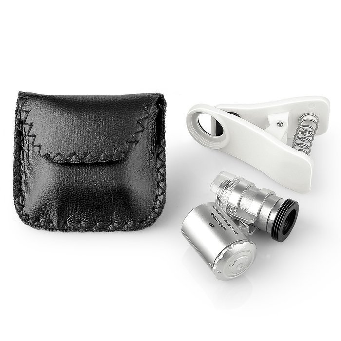 3 In 1 Universal Phone Camera Lens Kit with 0.4X Super Wide Angle Lens, 180 Degree Fish Eye Lens and 10X Macro... N31