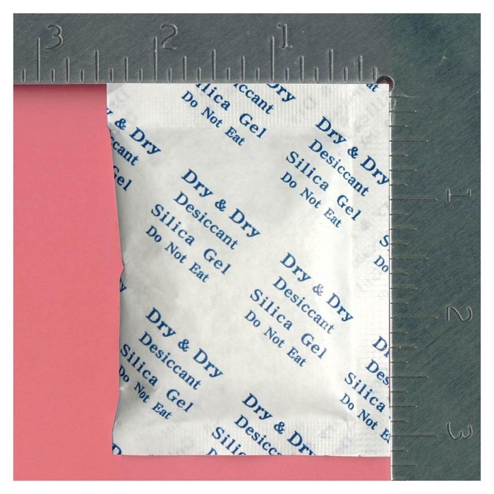 10 Gram Pack of 100 "Dry&Dry" Silica Gel Packets Desiccant Dehumidifiers N2