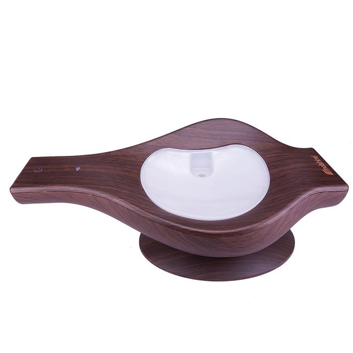 Molshine 50ml Dark Wood Grain USB Ultrasonic Ionizer Aromatherapy Essential Oil Diffuser Cool Mist Humidifier,... N2