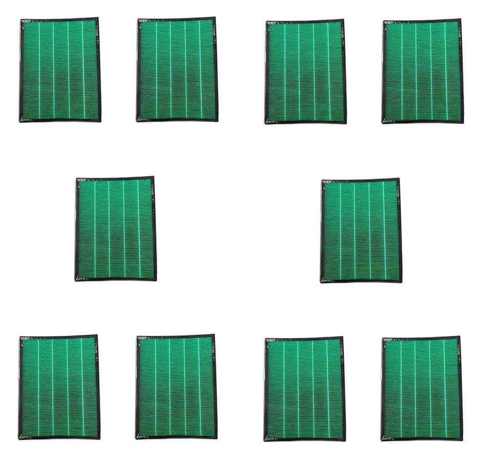 10 pack True HEPA replacement Filter for Rabbit Air BioGS 2.0 model SPA-550A and SPA-625A by LifeSupplyUSA