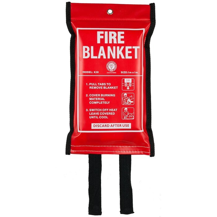 Fire Extinguisher & Fire Blanket : A2Z Fire 1kg Powder Fire Extinguisher For Home, Kitchen, Car, Caravans & Boats...