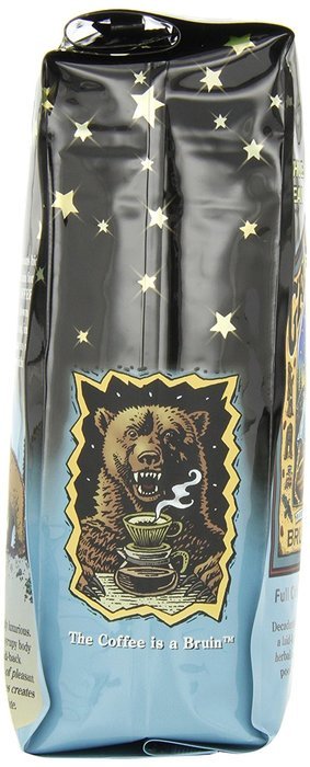 Raven's Brew Whole Bean Ebony Pearls, 12-Ounce Bags (Pack of 2) N12