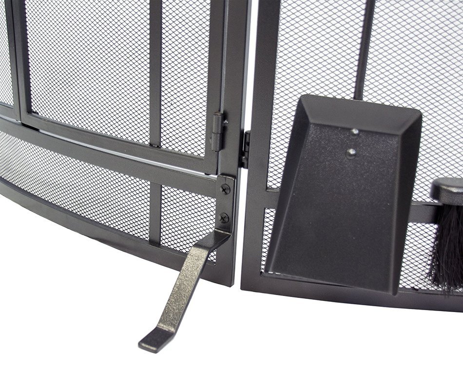 Pleasant Hearth FA498ST Curved Screen With Tools N5