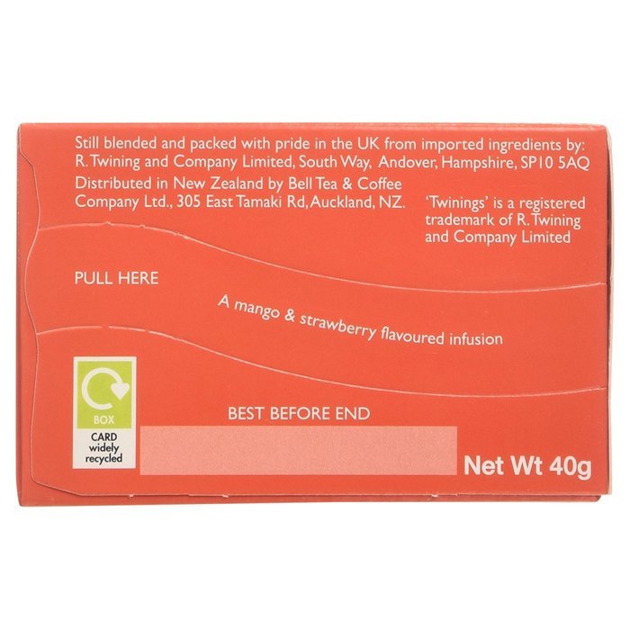 Twinings - Mango & Strawberry - 40g N4