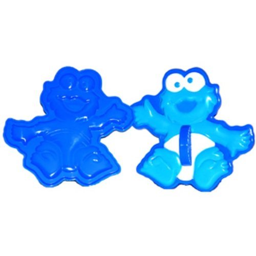 Sesame Street BABY COOKIE MONSTER Cookie Cutters (Pack of 4) 3 1/4" Tall N3