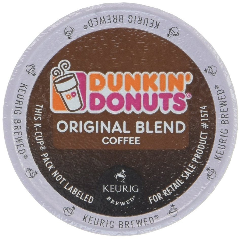 Dunkin Donuts K-Cups Original Flavor - Box of 12 Kcups for use in Keurig Coffee Brewers 5.1oz