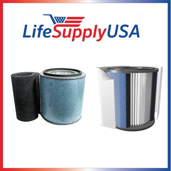 Filter Fits Austin Air HM-200 HM200 Air Purifier Filter fits HealthMate, HealthMate Jr with Prefilter - Designed...