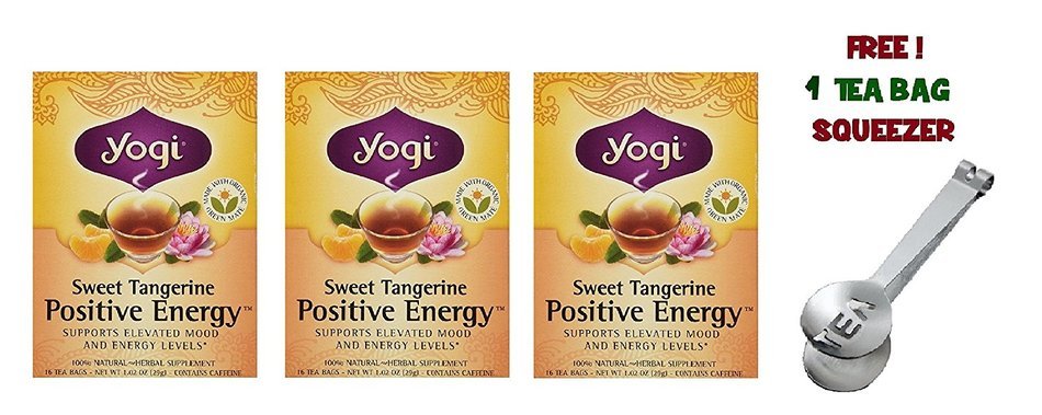 Yogi Tea,16 Tea Bags (Peach Detox, 1 Pack) N4