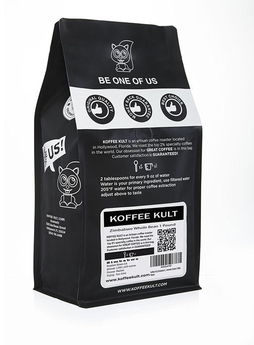 Koffee Kult Zimbabwe Coffee Beans (2 Lb WB) Highest Quality Delicious - Whole Bean - Single Origin- Fresh Roasted... N12