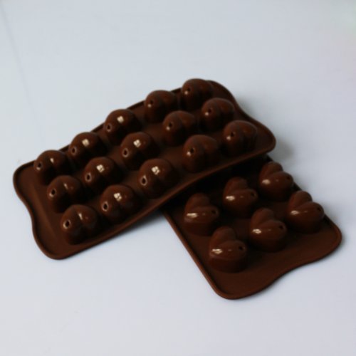 Silicone Randomly Heart mold making chocolate/icecream/cake cookie Soap Bakeware N3