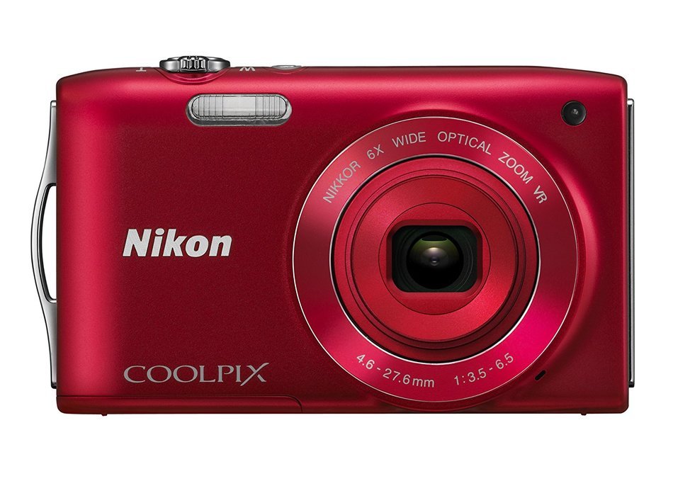 Nikon COOLPIX S3300 16 MP Digital Camera with 6x Zoom NIKKOR Glass Lens and 2.7-inch LCD (Black) N15