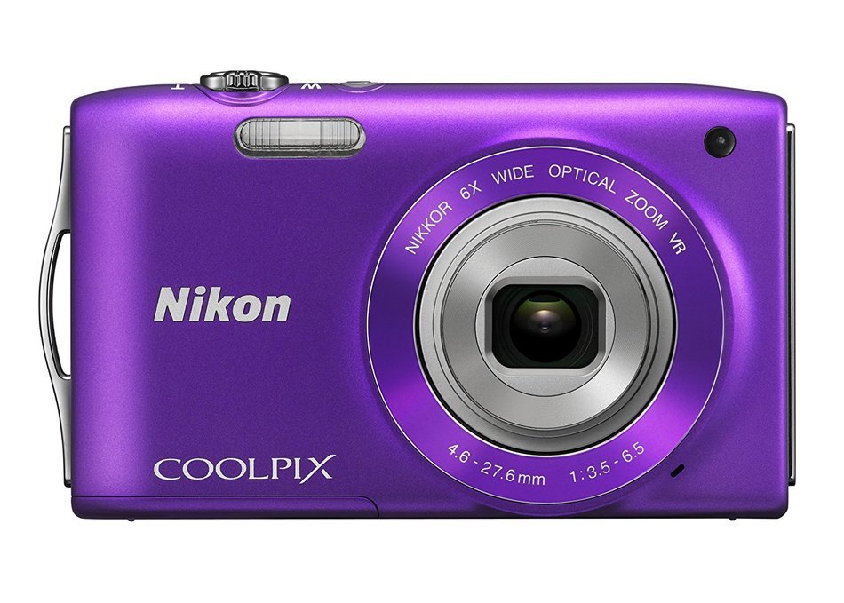 Nikon COOLPIX S3300 16 MP Digital Camera with 6x Zoom NIKKOR Glass Lens and 2.7-inch LCD (Black) N18