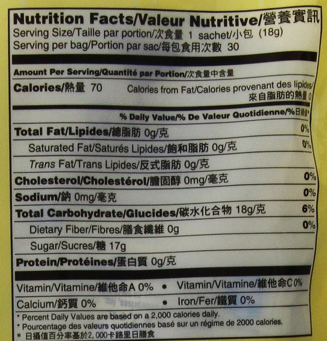 Best Ginger Tea with Honey Crystals 30 bags