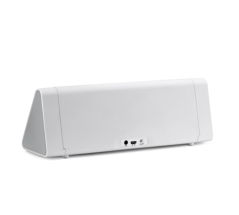 FAVI Water Resistant Indoor/Outdoor Wireless Speaker for iPad and Android Tablets, White N3