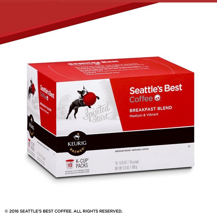 Seattle's Best Coffee Breakfast Blend, K-Cup for Keurig Brewers, 60 Count N4