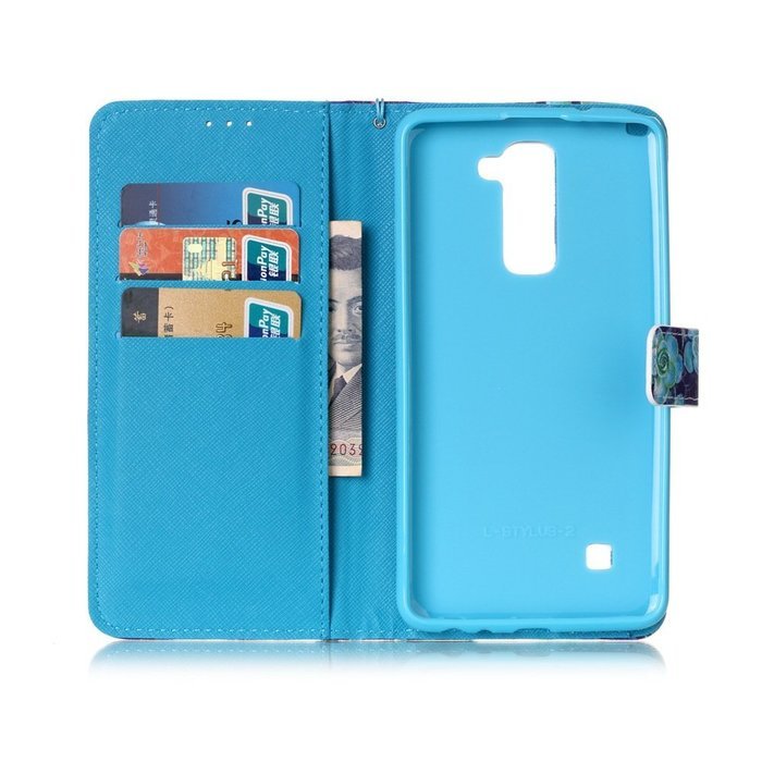 Spritech(TM) Pu Leather Phone Case For LG G Stylo 2 LS775/LG Stylus 2 K520,Flip Fold Standing Wallet Pouch With... N13