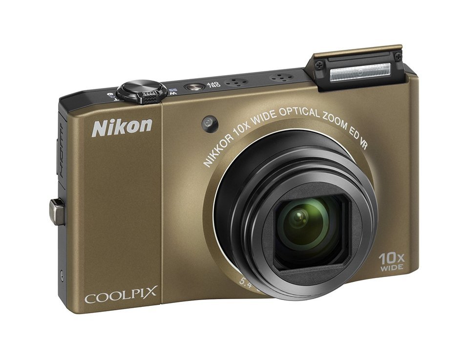 Nikon Coolpix S8000 14 MP Digital Camera with 10x Optical Vibration Reduction (VR) Zoom and 3.0-Inch LCD (Silver) N6