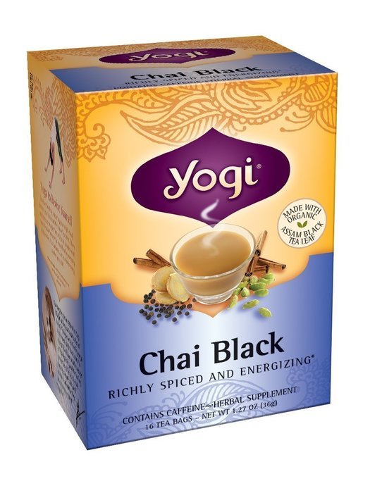 Yogi Teas Chai Black Tea Bags, 16 Count