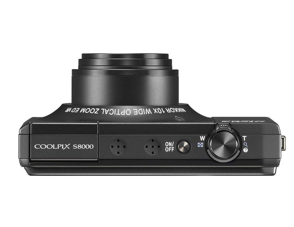 Nikon Coolpix S8000 14 MP Digital Camera with 10x Optical Vibration Reduction (VR) Zoom and 3.0-Inch LCD (Silver) N8
