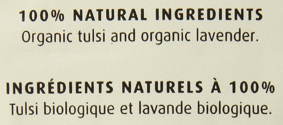 Stash Tea Organic Herbal Tea Bags in Foil, Lavender Tulsi, 100 Count N4