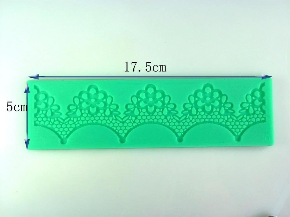 Heart Flower Instant Lace Mold Cake Mold Silicone Baking Tools Kitchen Accessories Decorations for Cakes Fondant