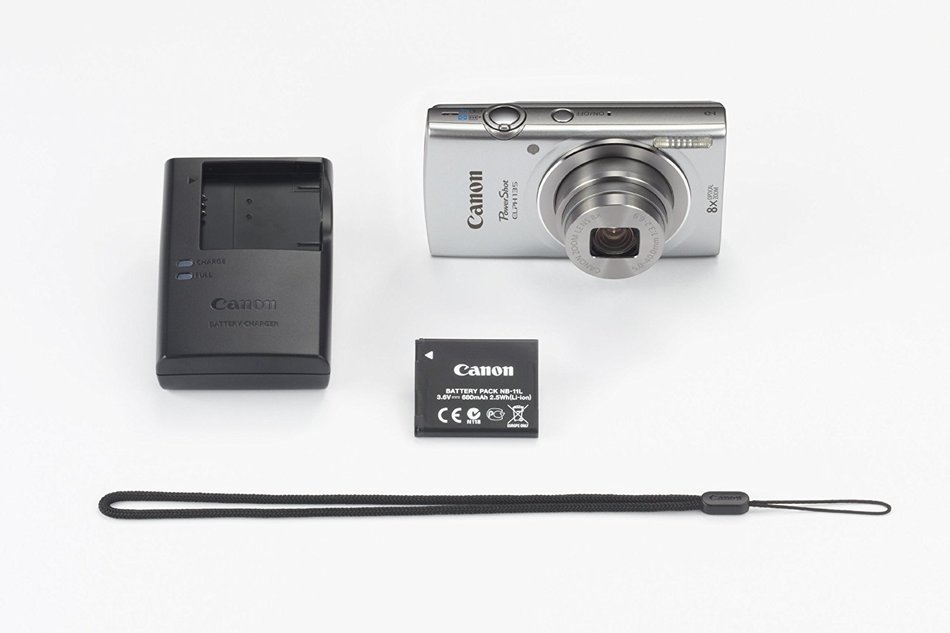 Canon PowerShot ELPH135 Digital Camera (Silver) (Discontinued by Manufacturer) N30