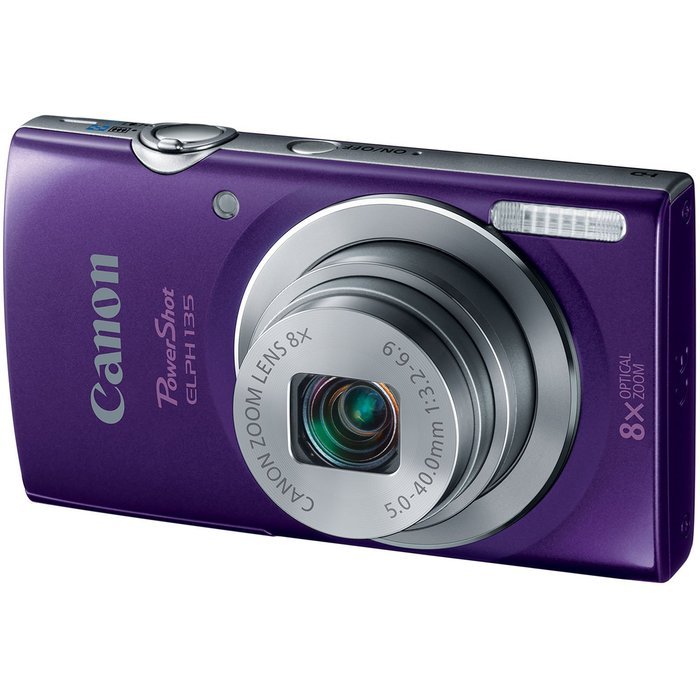Canon PowerShot ELPH135 Digital Camera (Silver) (Discontinued by Manufacturer) N33