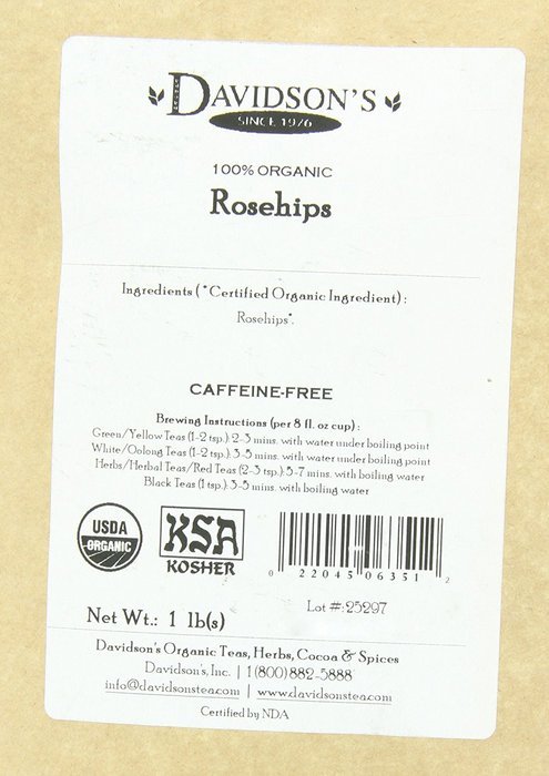 Davidson's Tea Bulk, Gunpowder Green, 1-Pound Bag N30
