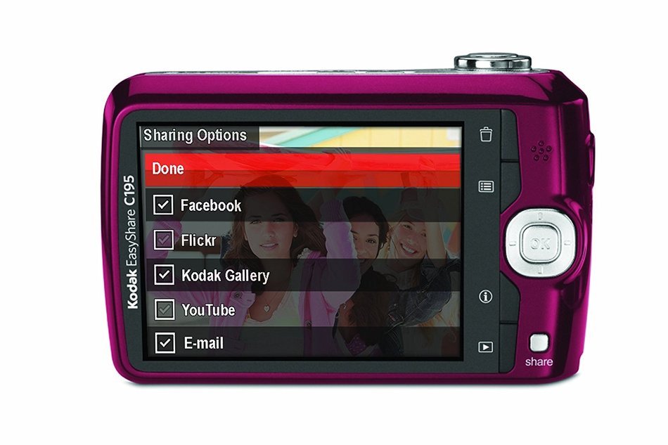 Kodak EasyShare C195 Digital Camera (Purple) (Discontinued by Manufacturer) N8