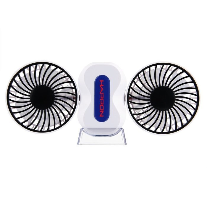 Portable Fan Rechargeable, Happon Couples Mini Fan USB Desktop Fan Quiet Operation with 3 Speeds - 350 Degree... N2