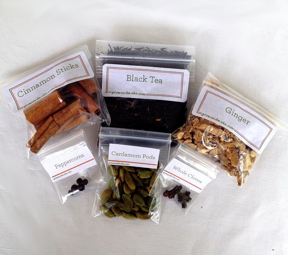 Artisan Chai Tea Making Kit (Caffeinated) N3