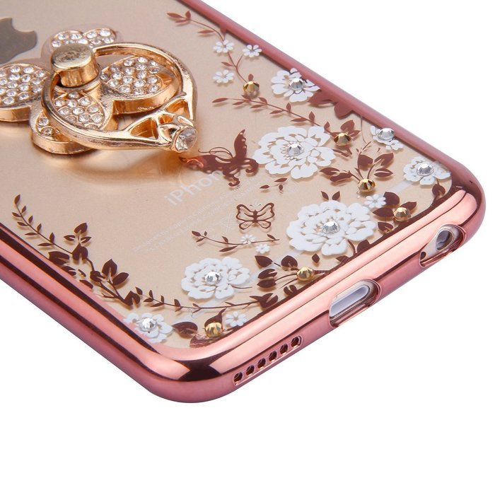 iPhone 6S Case,iPhone 6 Case, PHEZEN iPhone 6S TPU Case Luxury Bling Diamond Crystal Clear Soft TPU Silicone Back... N9