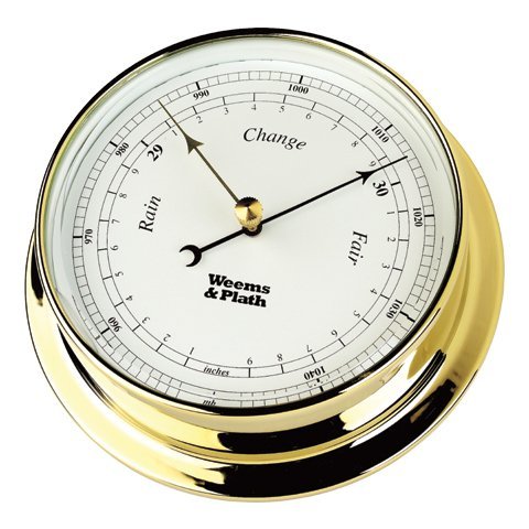 Weems & Plath Endurance Collection 125 Barometer (Brass)