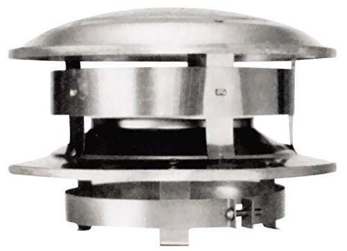 New Selkirk 208800 Sure Temp 8" Stove Pipe Insulated Round Chimney Cap 8464554