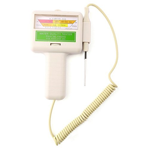 Puraid(TM) Worldwide Water Quality PH/CL2 Chlorine Tester Level Meter for Swimming Pool Spa N2