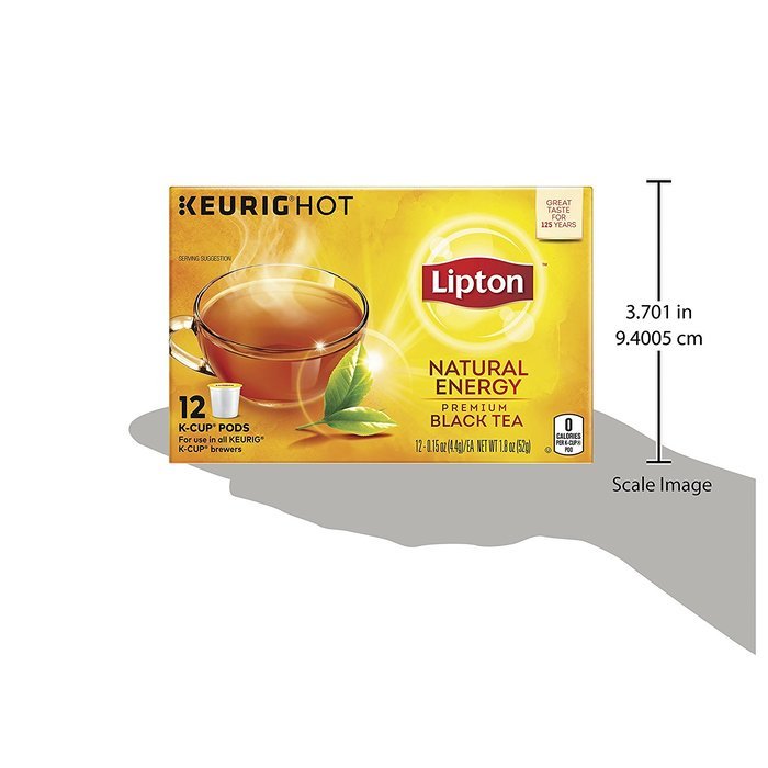Lipton Black Tea Chai K Cups, 10 count, (Pack of 6) N5
