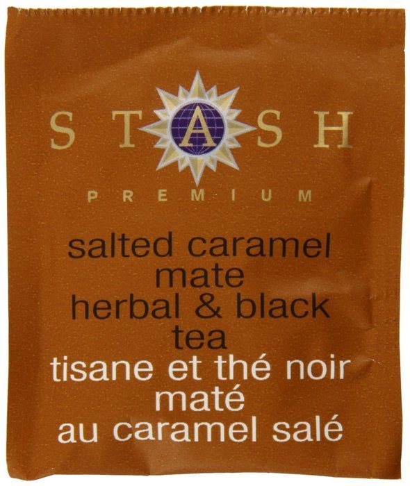Stash Tea Teabags, Salted Caramel Mate, 100 Count N4
