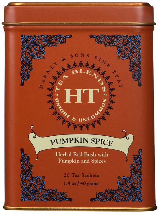 Harney & Sons Fine Teas Pumpkin Spice Tin- 20 Sachets N2