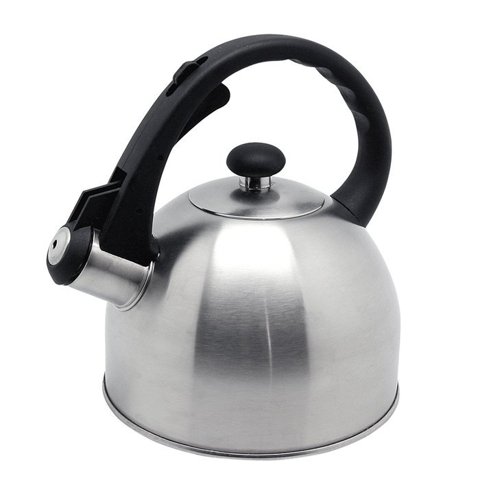 Creative Home 72233 3-Piece 7.5-Inch Stainless Steel Tea Kettle, 1.5-Quart N2
