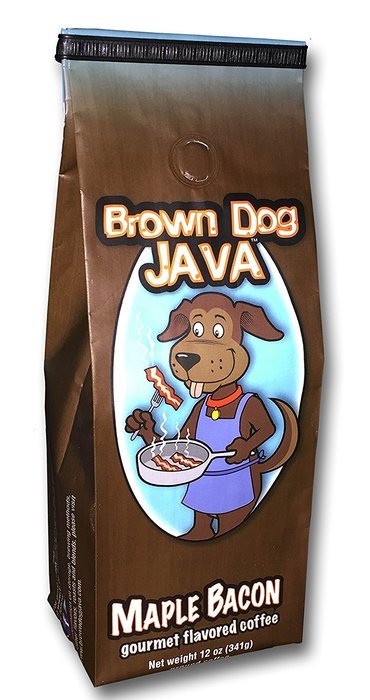 Brown Dog Java Ground Coffee, Maple Bacon, 12 Ounce free image download