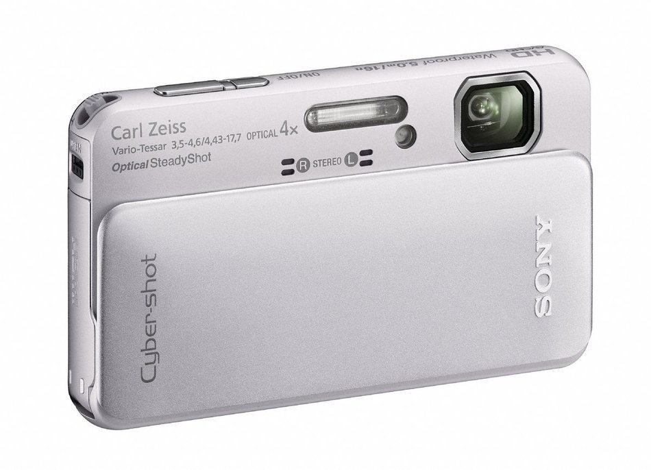 Sony Cyber-Shot DSC-TX10 16.2 MP Waterproof Digital Still Camera with Exmor R CMOS Sensor, 3D Sweep Panorama,... N10