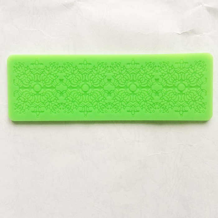 Stampo In Silicone Per Torte A Forma Di Pavone - Tappetino Merletto 40x10 Cm Per Decorazioni Cake Design, Cioccolato E Fondente