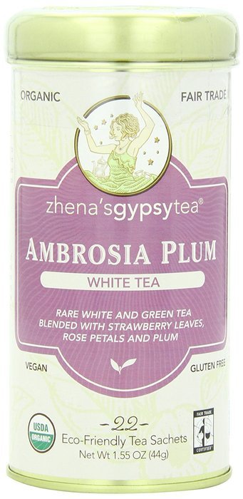 Zhena's Gypsy Tea, Ambrosia Plum, 22 Count Tea Sachet