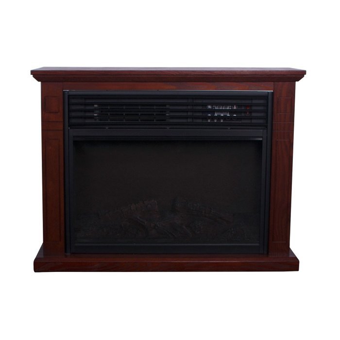 Walcut 1500W 5118BTU Embedded Insert Quartz Infrared 3D Flame Electric Fireplace Heater 3 Color Flame Remote Control